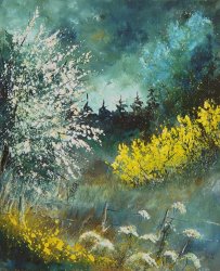 Pol Ledent Spring painting
