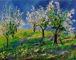 Pol Ledent Spring 79 painting