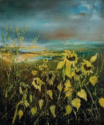 Pol Ledent Sunflowers 562315
