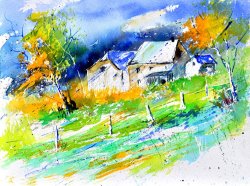 Pol Ledent Watercolor 216003