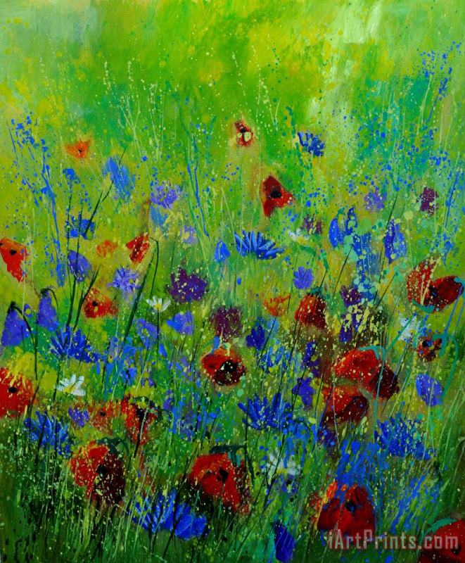 Pol Ledent Wildflowers 560121 Art Painting