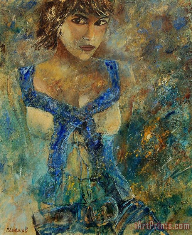 Pol Ledent Young lady 5698 Art Painting