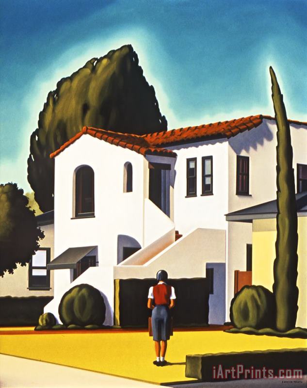 R. Kenton Nelson A Calculated Risk Art Painting