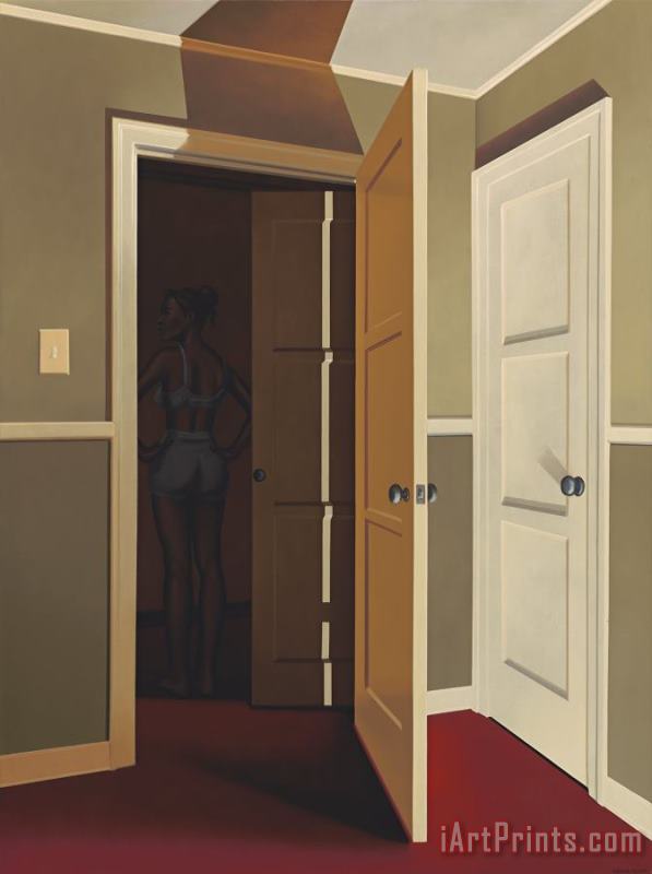 Doors, 2023 painting - R. Kenton Nelson Doors, 2023 Art Print