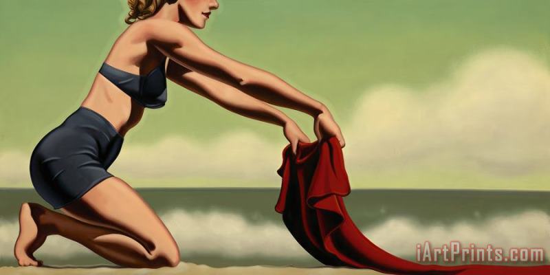 R. Kenton Nelson Making Ready, 2016 Art Painting