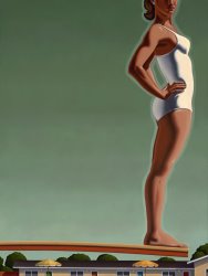 R. Kenton Nelson Repose, 2019 painting