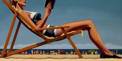 R. Kenton Nelson Side of Paradise painting