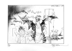 Ralph Steadman Bill Murray, From Where The Buffalo Roam, 2016