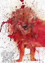 Ralph Steadman Lion, 2017