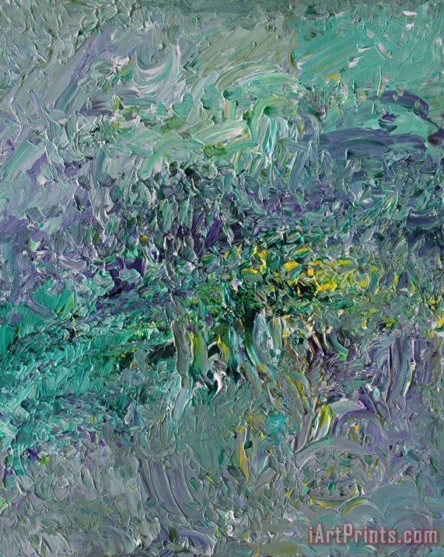 Unseen Giverny painting - Ralph White Unseen Giverny Art Print