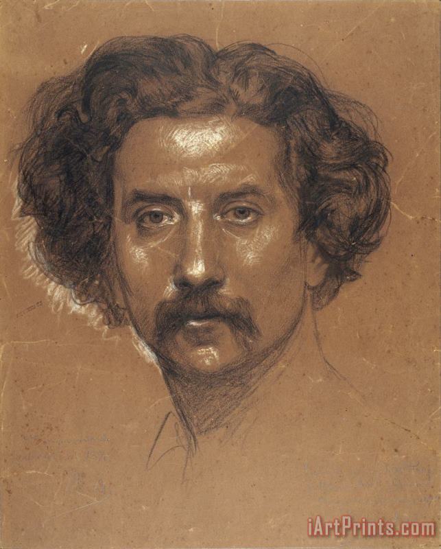 Ramon Marti Alsina Self Portrait Art Painting