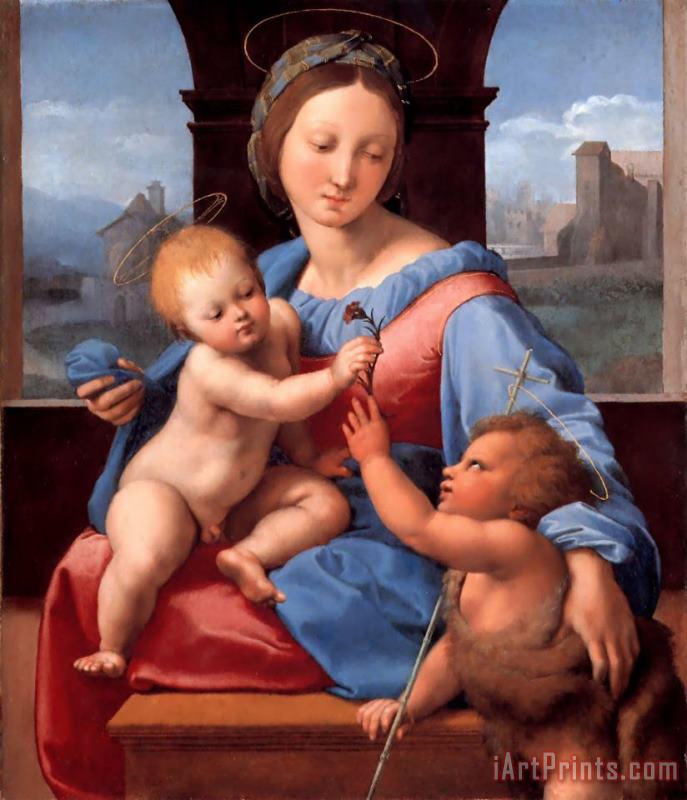 The Garvagh Madonna painting - Raphael The Garvagh Madonna Art Print