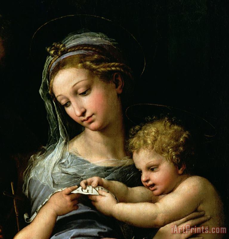 Raphael The Virgin of the Rose Art Painting