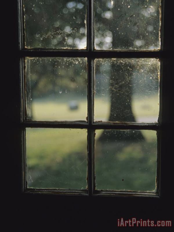 Raymond Gehman A Museum Window at Fort Frederick Art Print