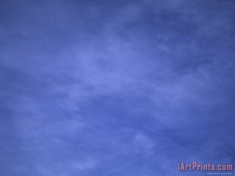 Blue Sky painting - Raymond Gehman Blue Sky Art Print