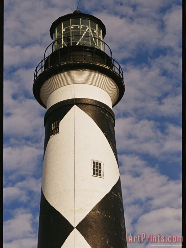 Raymond Gehman Cape Lookout Light Prototype for All Outer Banks Lighthouses Art Painting