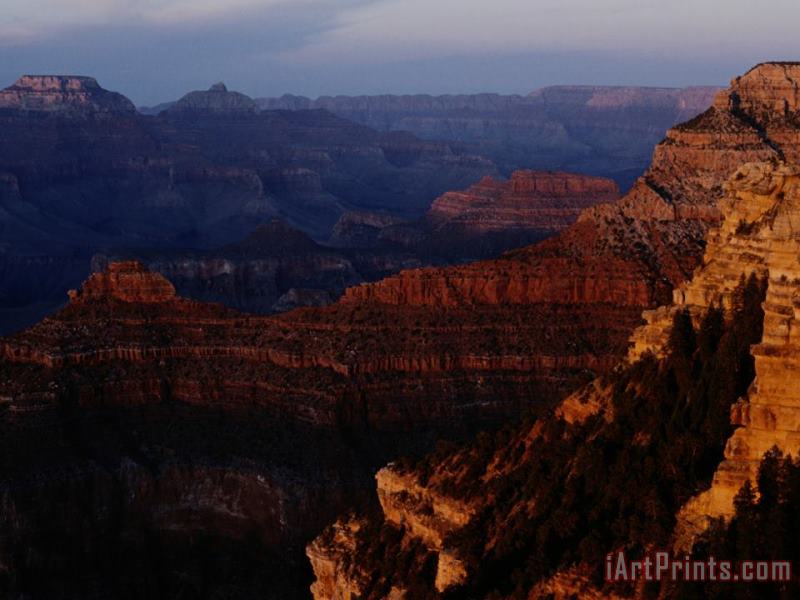 Raymond Gehman Scenic View of The Canyon Art Print