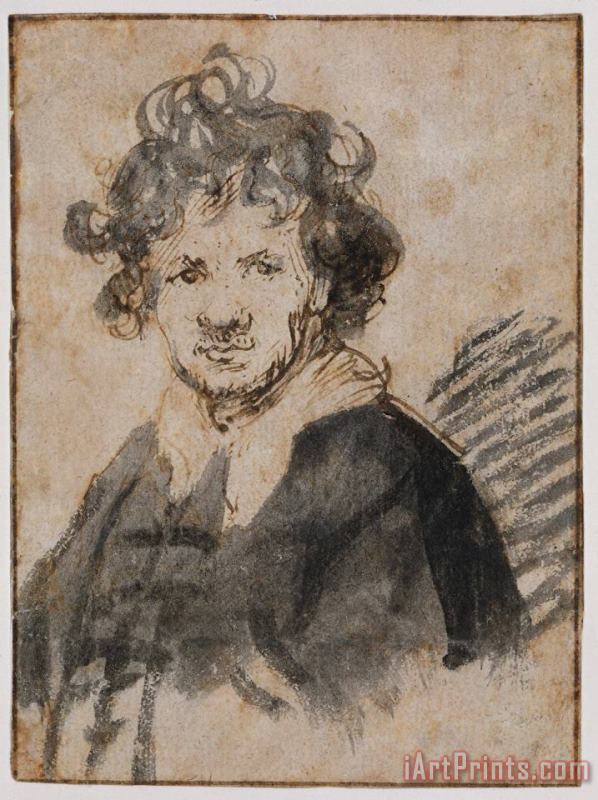 Rembrandt Self Portrait Art Print