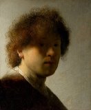 Contemporary Age Paintings and Prints - Self Portrait at an Early Age by Rembrandt