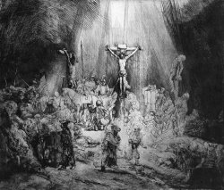 Rembrandt The Three Crosses