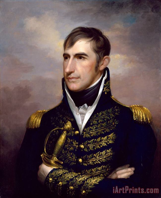 William Henry Harrison painting - Rembrandt Peale William Henry Harrison Art Print