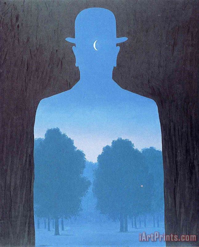 A Friend of Order 1964 painting - rene magritte A Friend of Order 1964 Art Print