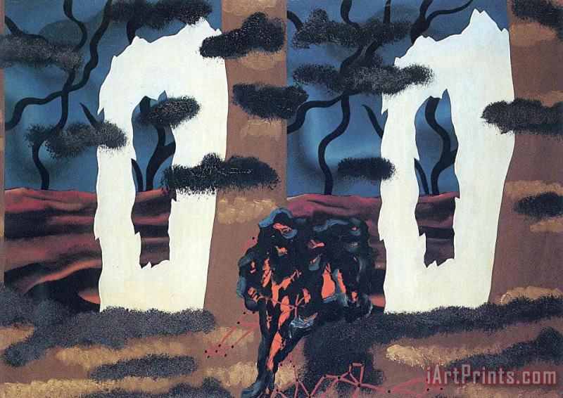 rene magritte A Taste of The Invisible 1927 Art Painting