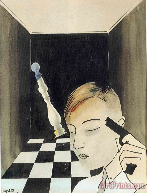rene magritte Checkmate 1926 Art Painting