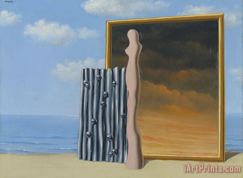 rene magritte Composition on a Seashore 1935 Art Painting