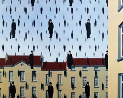 rene magritte Golconde