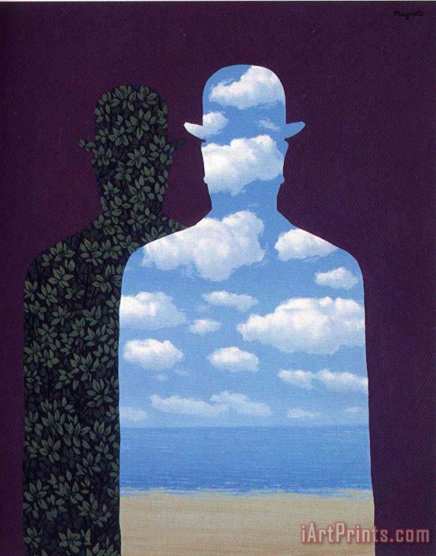 rene magritte High Society 1962 Art Print
