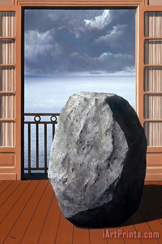 rene magritte Invisible World 1954 Art Print
