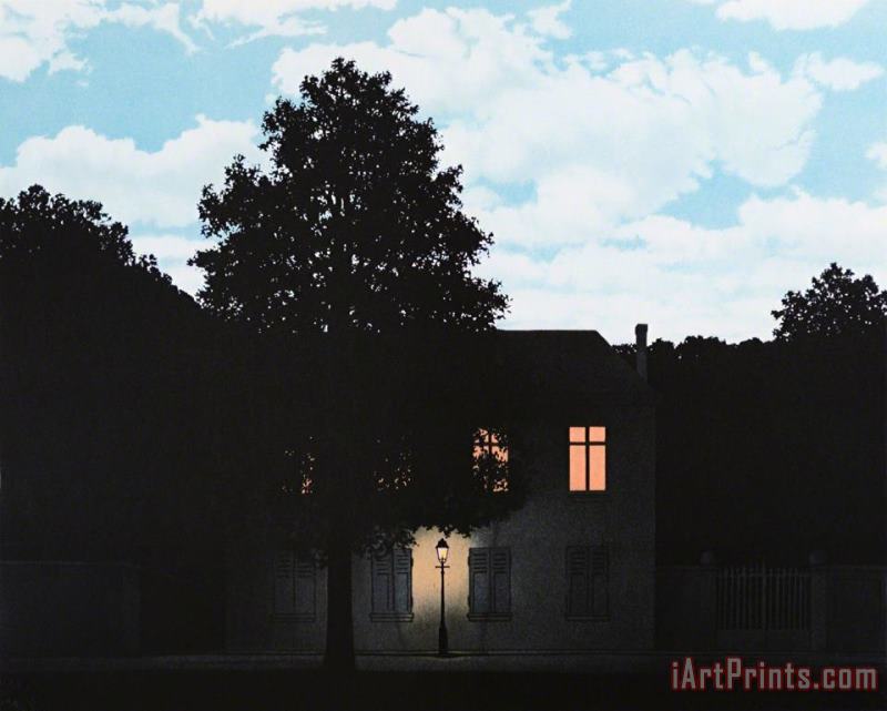 rene magritte L'empire Des Lumieres (the Empire of Light), 2010 Art Print