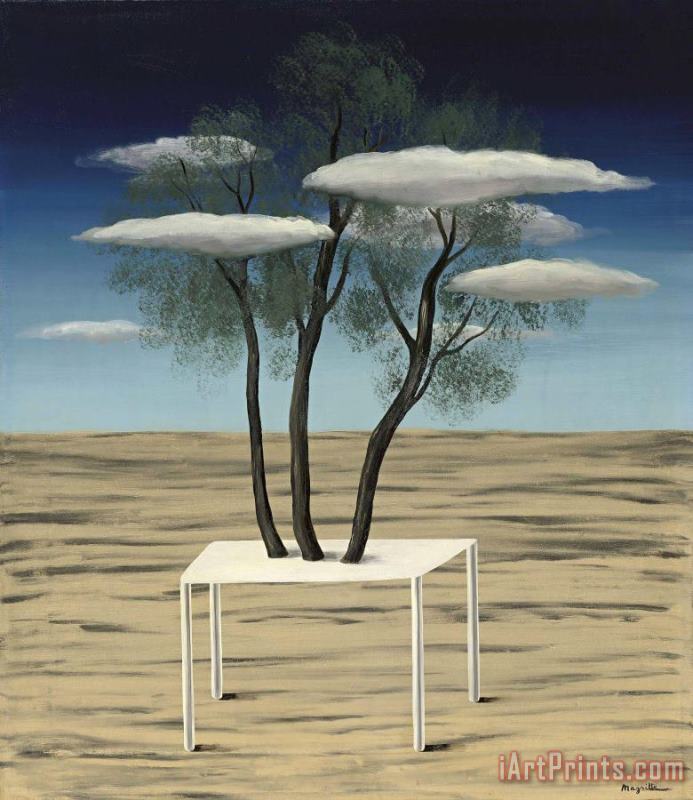 rene magritte L'oasis, 1926 Art Painting