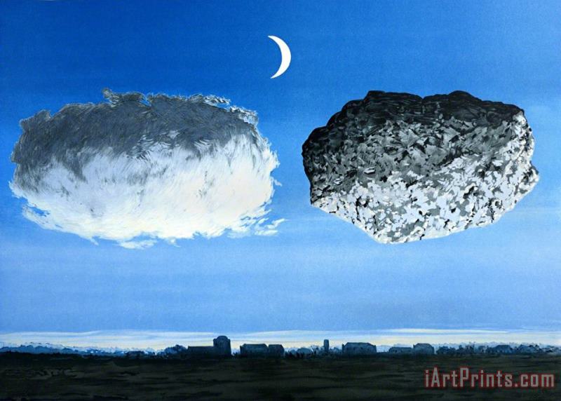 rene magritte La Bataille De L'argonne (the Battle of The Argonne), 2004 Art Print