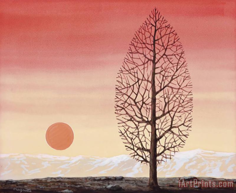 rene magritte La Recherche De L'absolu (the Search for The Absolute), 1960 Art Painting