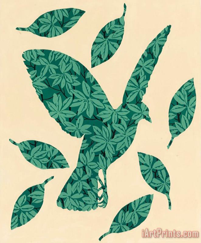 rene magritte Salon De Mai, 1965 Art Print