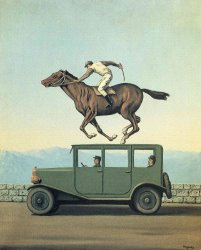 rene magritte The Anger of Gods 1960