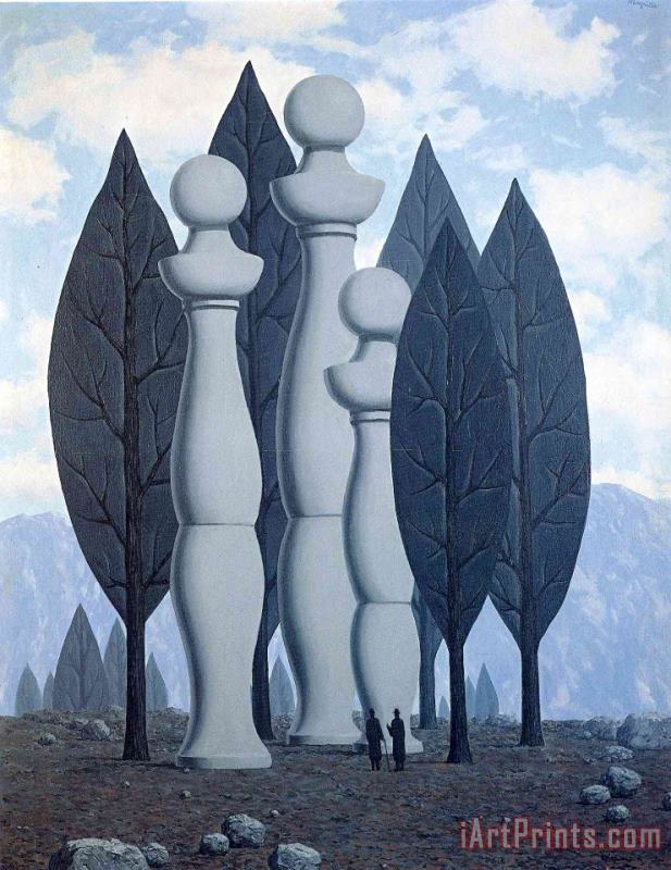 rene magritte The Art of Conversation 1950 I Art Painting