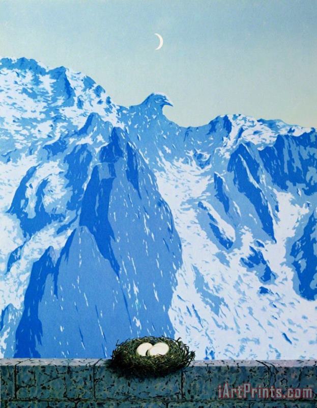 rene magritte The Domain of Arnheim 1962 Art Painting