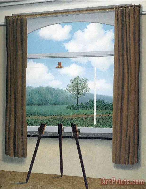 rene magritte The Human Condition 1933 Art Print