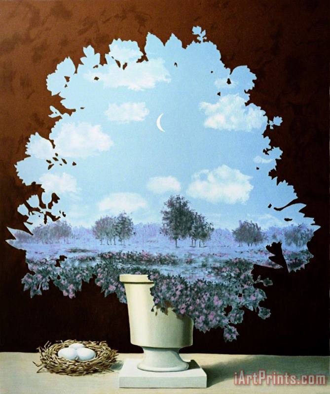 rene magritte The Land of Miracles 1964 Art Print