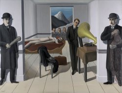 rene magritte The Menaced Assassin, 1927