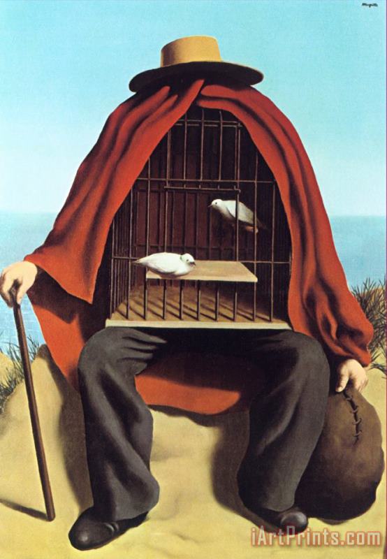 rene magritte The Therapeutist 1937 Art Print
