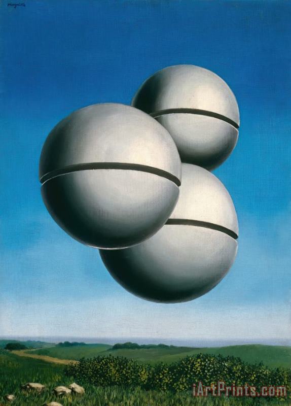rene magritte Voice of Space Art Painting