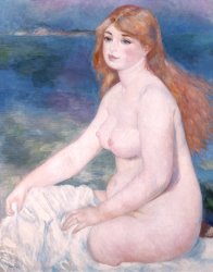 Renoir Blonde Bather II
