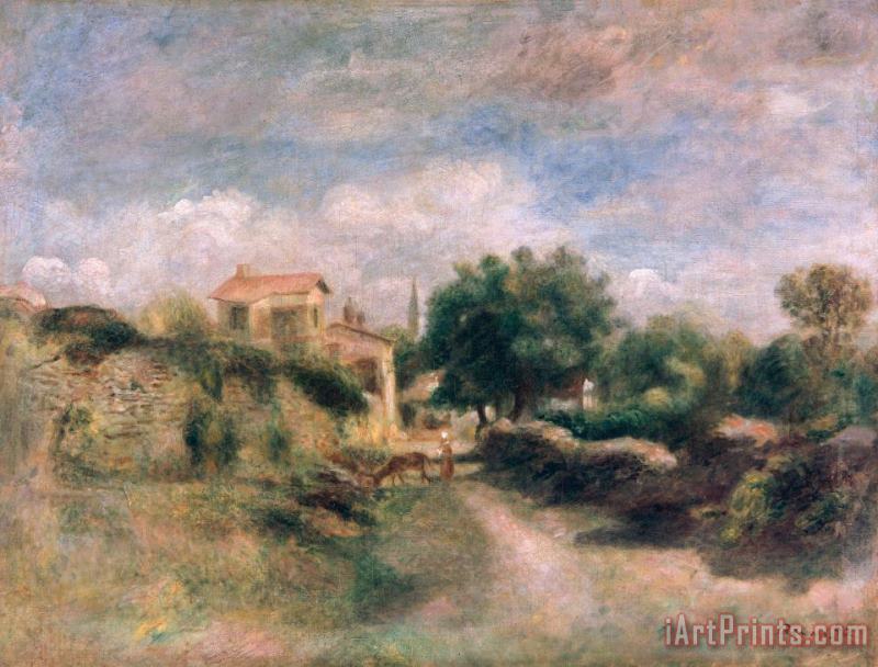 Renoir The Farm Art Painting