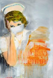 Richard Prince, Nurse Barclay's Dilemma (2002)