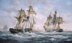 Richard Willis Action Between U.S. Sloop-of-War 'Wasp' and H.M. Brig-of-War 'Frolic'