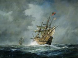 Richard Willis Mary Rose painting